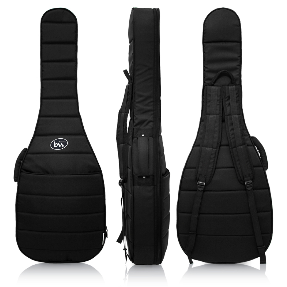 Чехол для акустической гитары Bagandmusic CASUAL Acoustic MAX легкий чёрный 6070₽