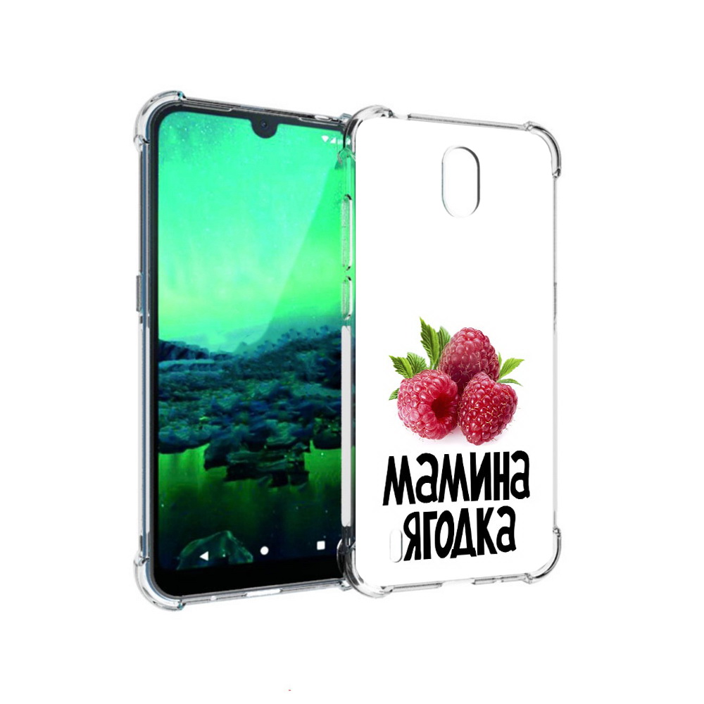 

Чехол MyPads Tocco для Nokia 1.3 мамина ягодка (PT227048.104.456), Прозрачный, Tocco