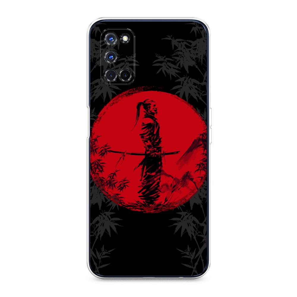 

Чехол для Oppo A52/A72 "Самурай на красном фоне", Черный;красный;серый, 253150-4