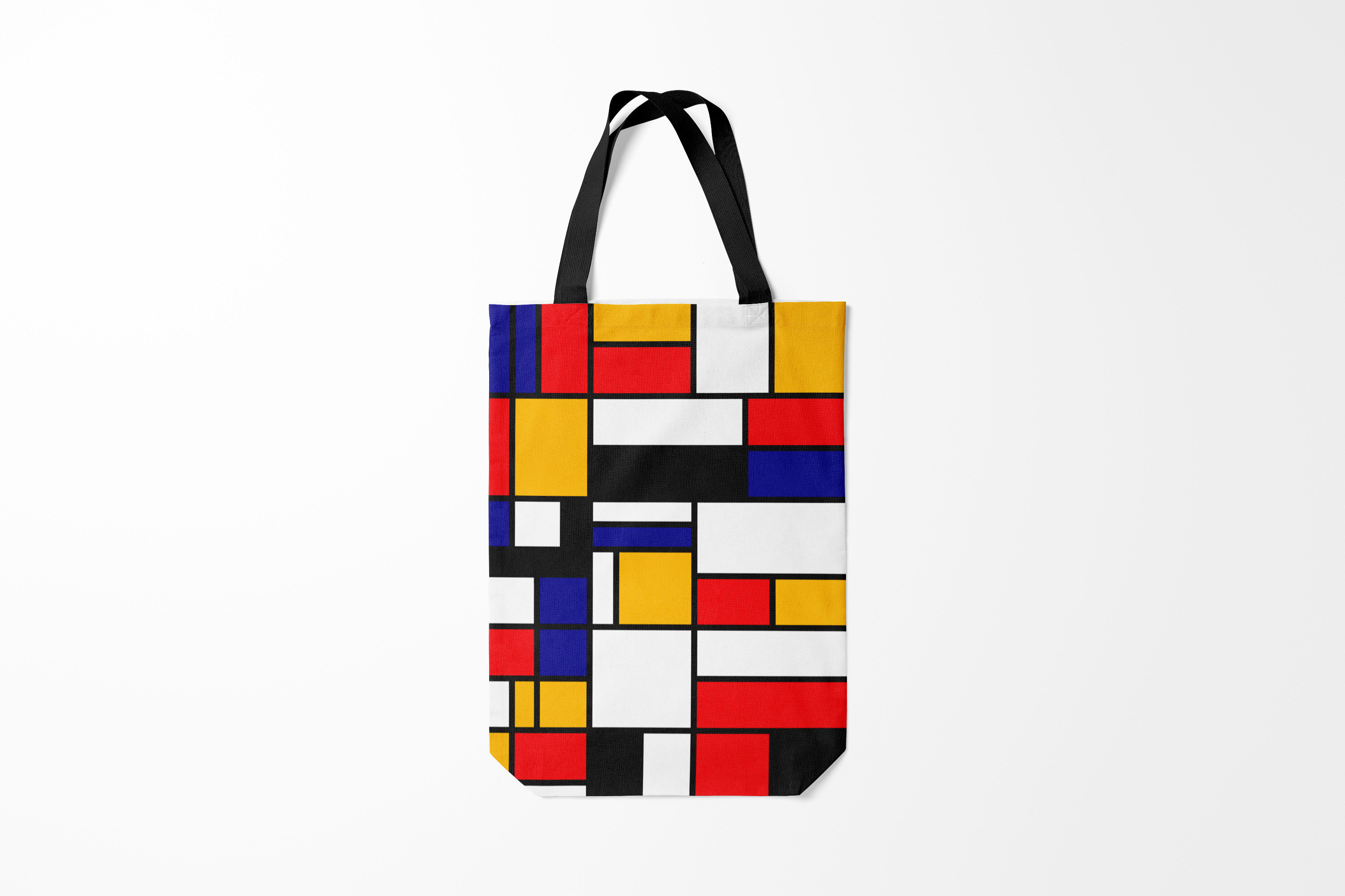 

Сумка шoппер унисекс Burnettie Retro Color blocking, разноцветный, Retro Color blocking