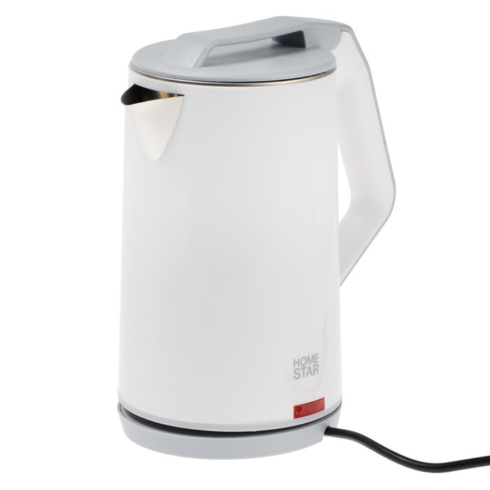 Чайник электрический HomeStar HS-1036 1.8 л белый термопот homestar hs 5004 5 л 750 вт белый
