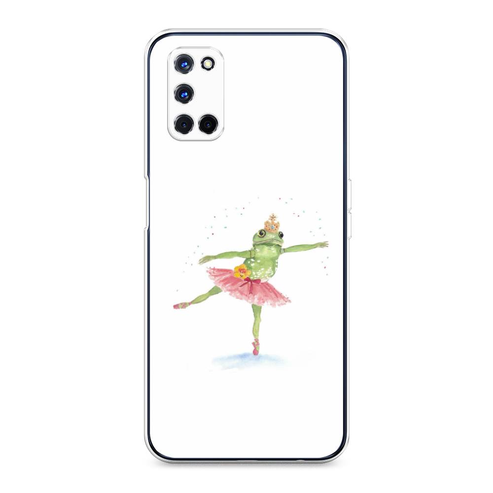 

Чехол для Oppo A52/A72 "Лягушка-балерина", Зеленый, 253150-4