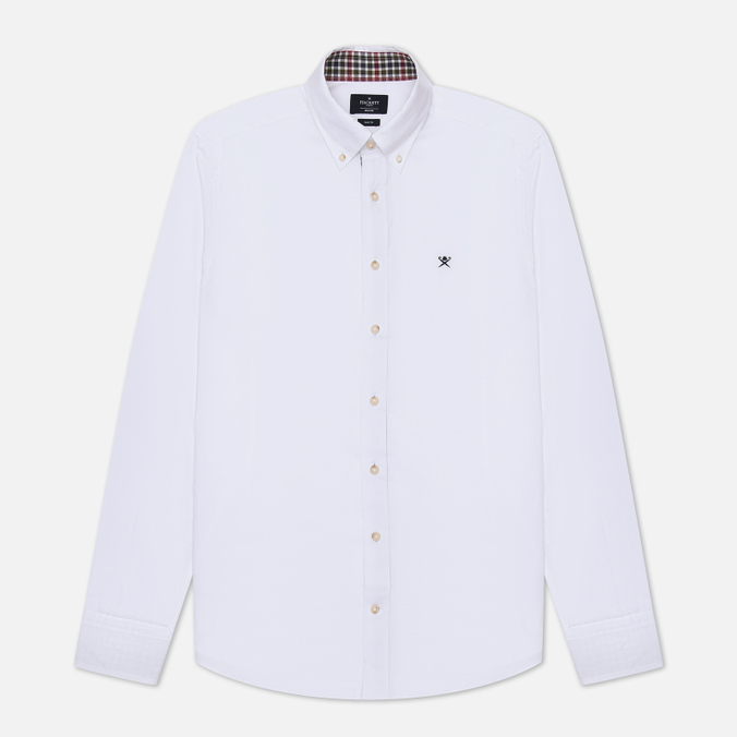 

Рубашка мужская Hackett Lightweight Flannel белая S, Lightweight Flannel