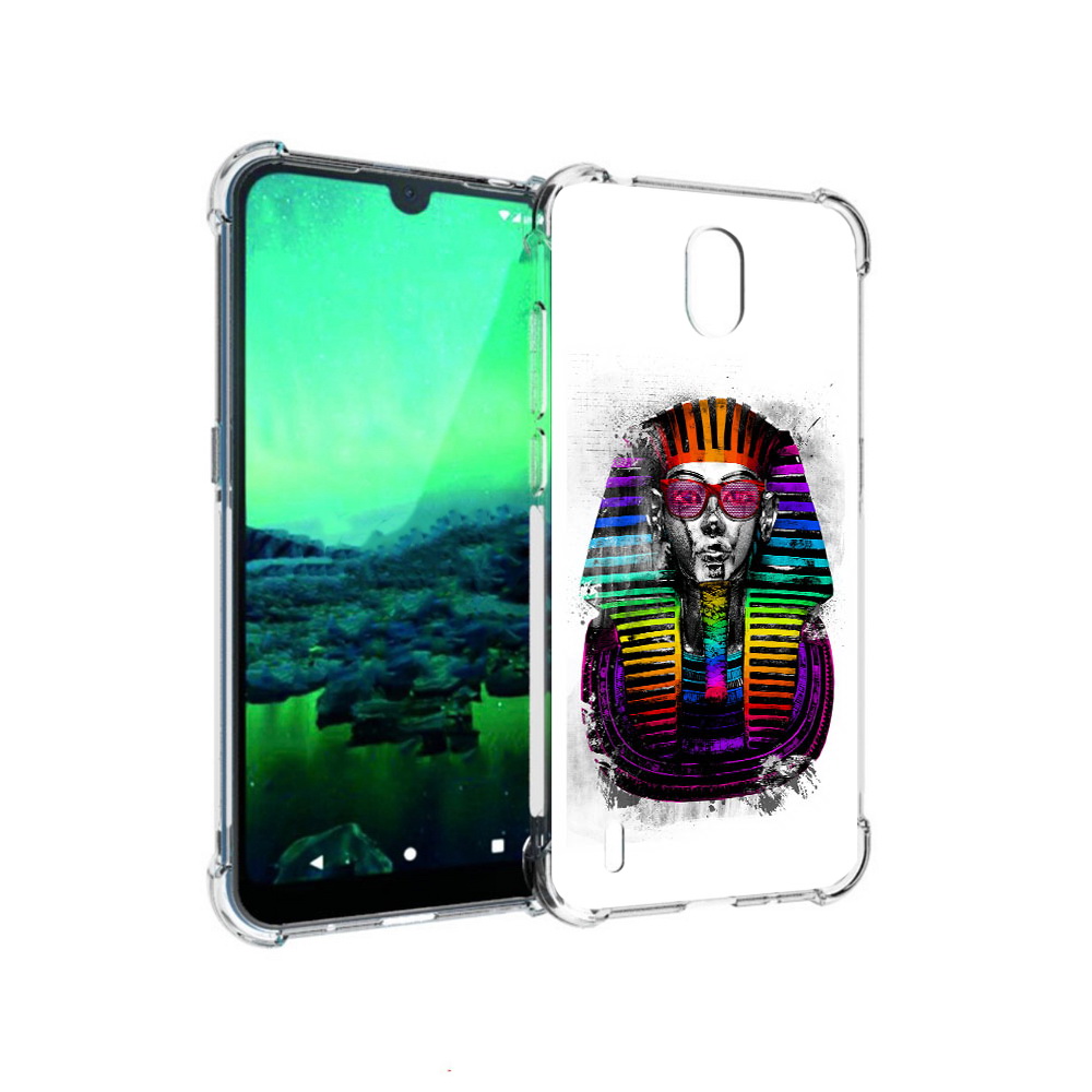 

Чехол MyPads Tocco для Nokia 1.3 модная богиня (PT227048.104.479), Прозрачный, Tocco