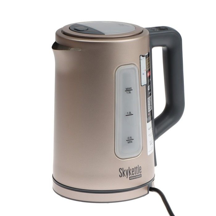 

Чайник электрический Redmond SkyKettle RK-M139S, металл, 1.5 л, 2200 Вт, розовый, RK-M139S