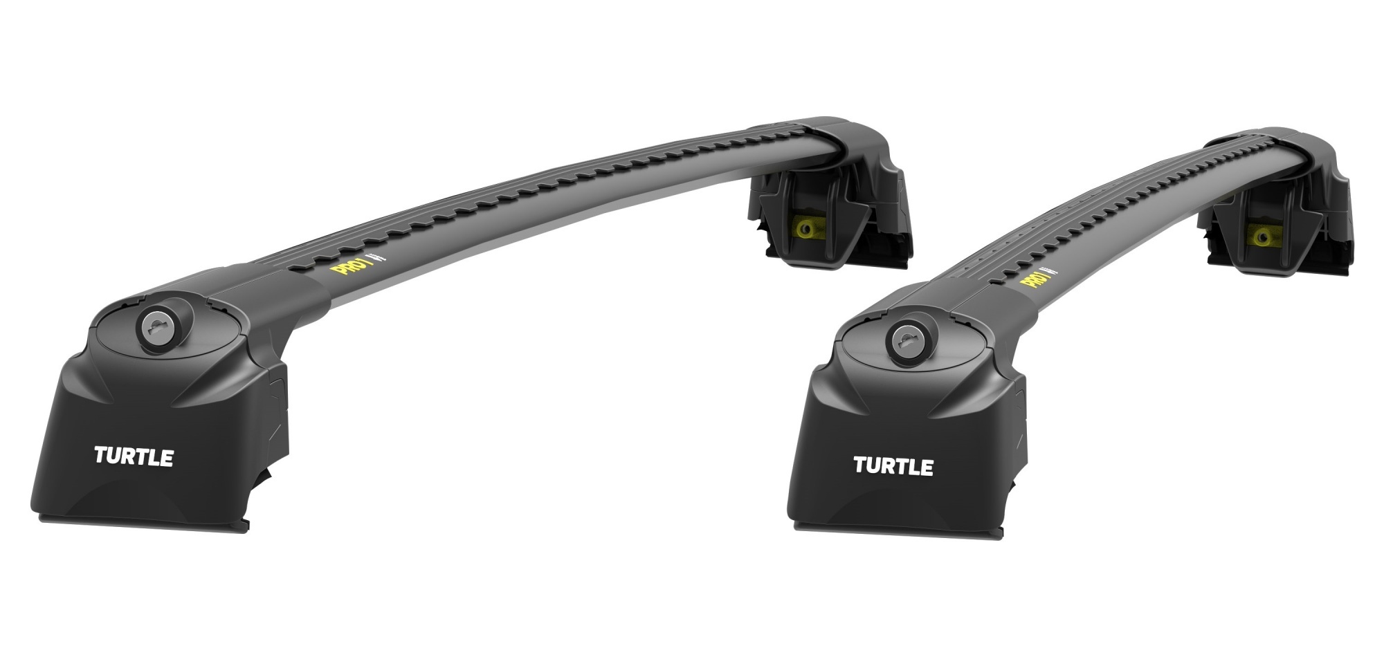 

Багажник на интегрированный рейлинг Turtle Air 2 Black 106 см., Черный, Багажник Turtle AIR 2