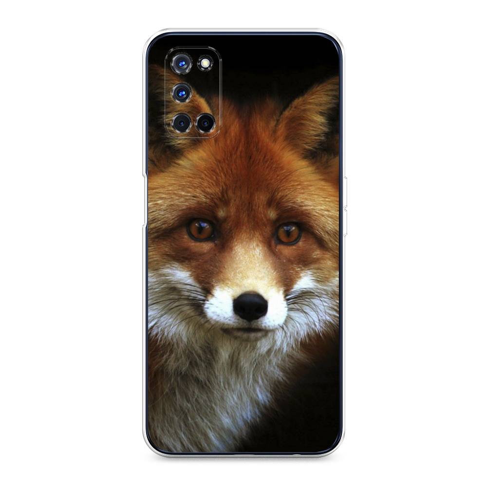 

Чехол на Oppo A52 "Лиса 2", Оранжевый;черный;серый, 253150-1