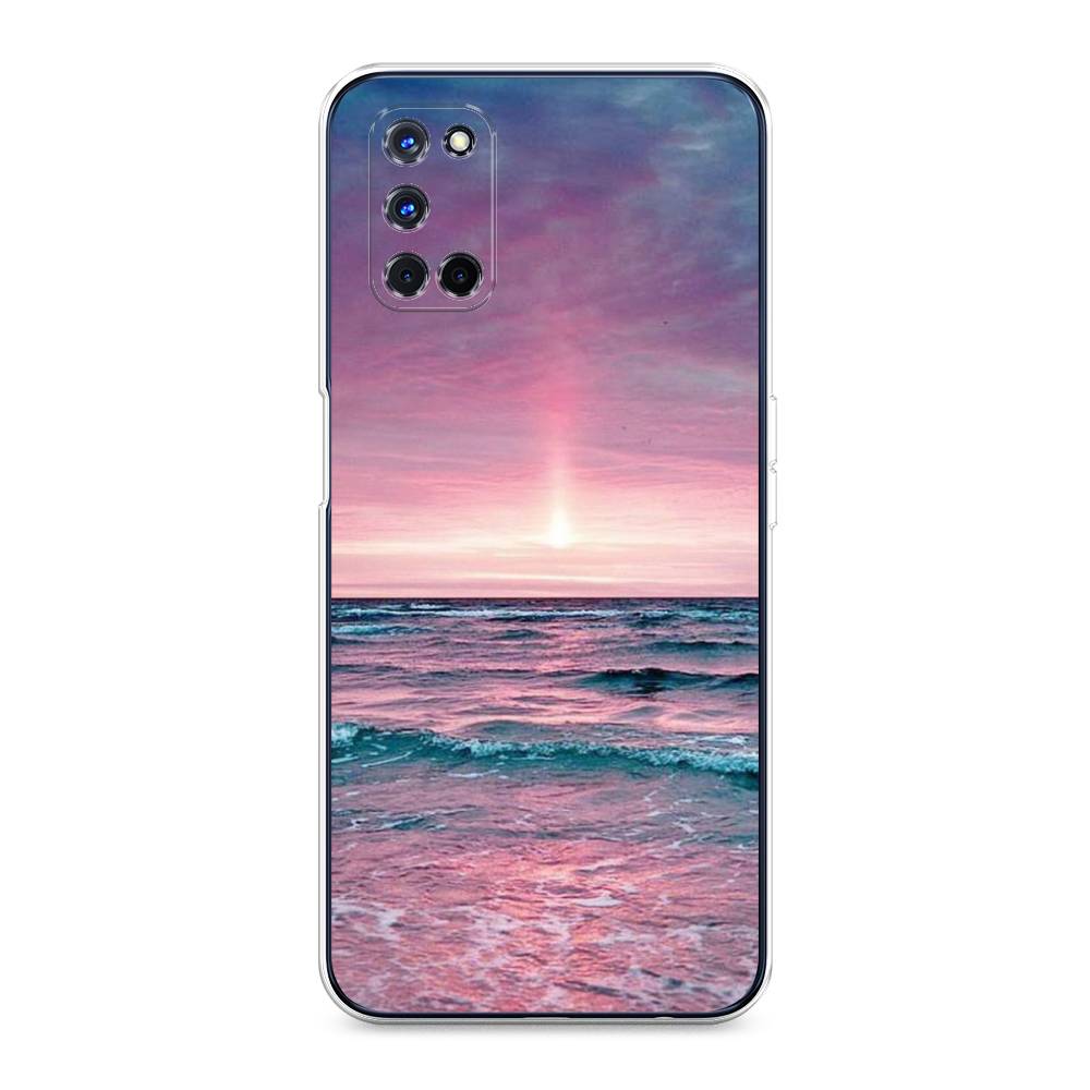 

Чехол для Oppo A52/A72 "Восход 3", Розовый;голубой, 253150-2