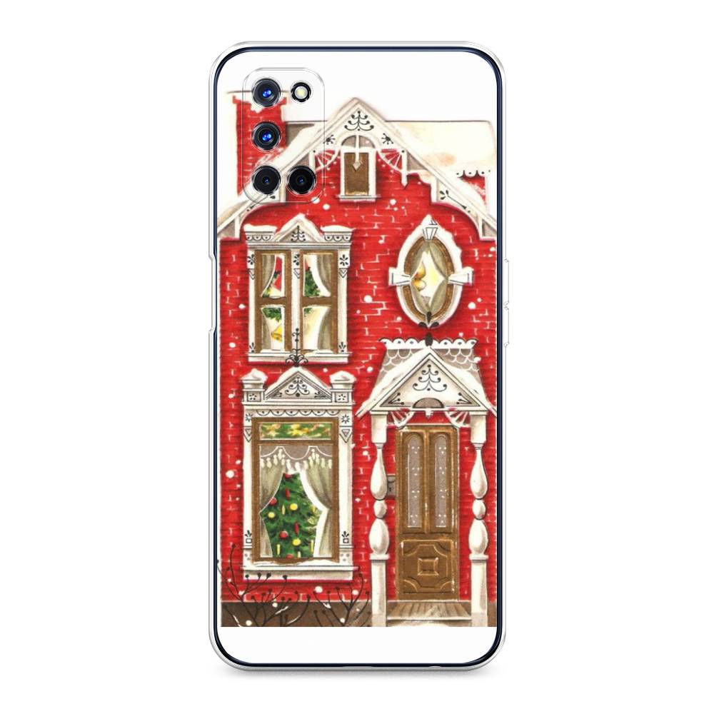 

Чехол для Oppo A52/A72 "Пряничный домик", Белый;красный;зеленый, 253150-5