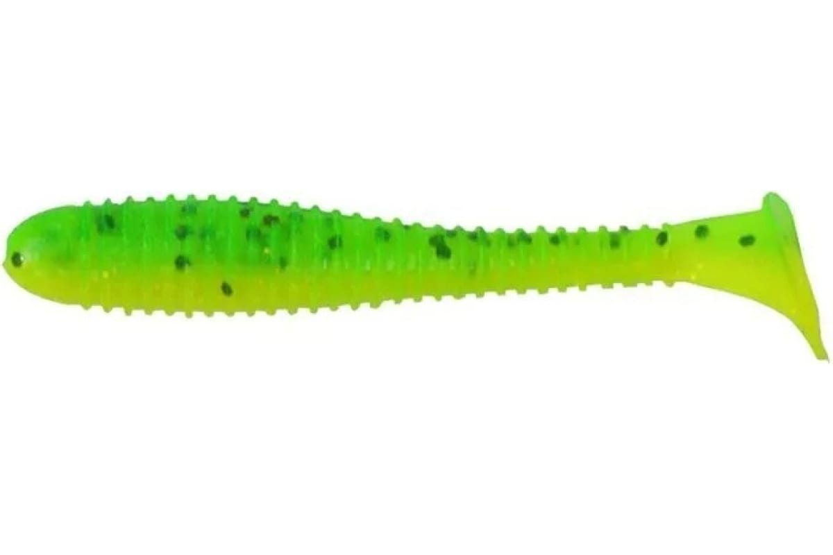 

Виброхвост Helios hs-2-010 catcher, 3.55"/9 см, green lime, 5шт 00000117771