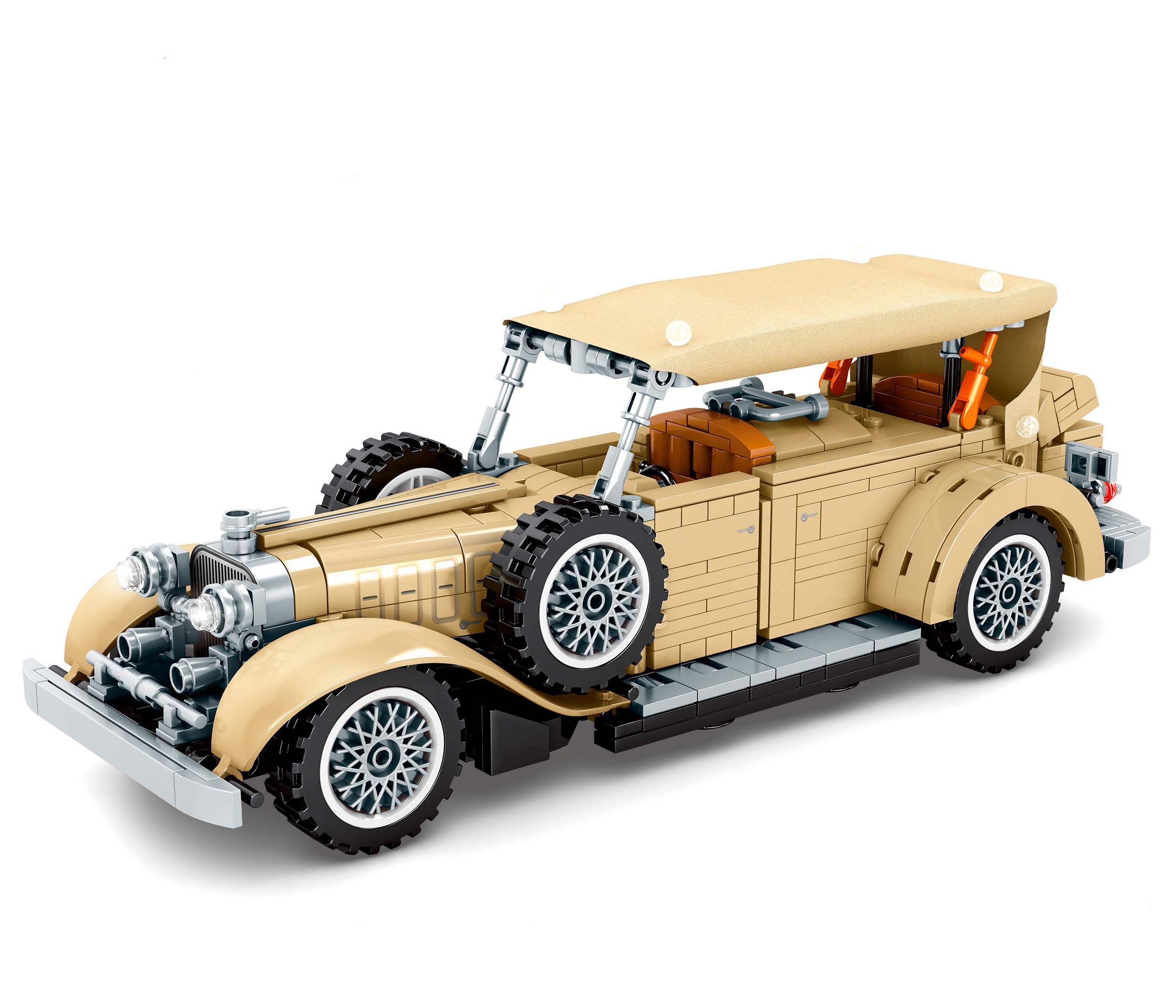 

Конструктор SEMBO BLOCK Lincoln KB V12, 841 деталь, 701900