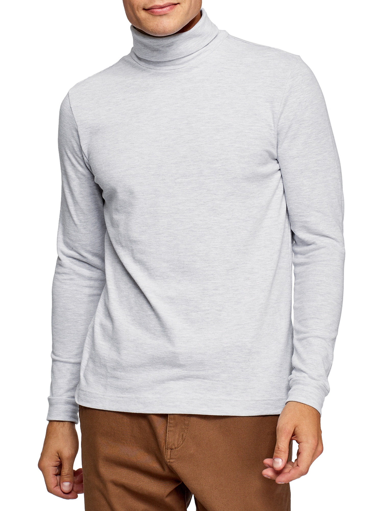 

Водолазка мужская oodji 5B523001M серая 2XL, 5B523001M