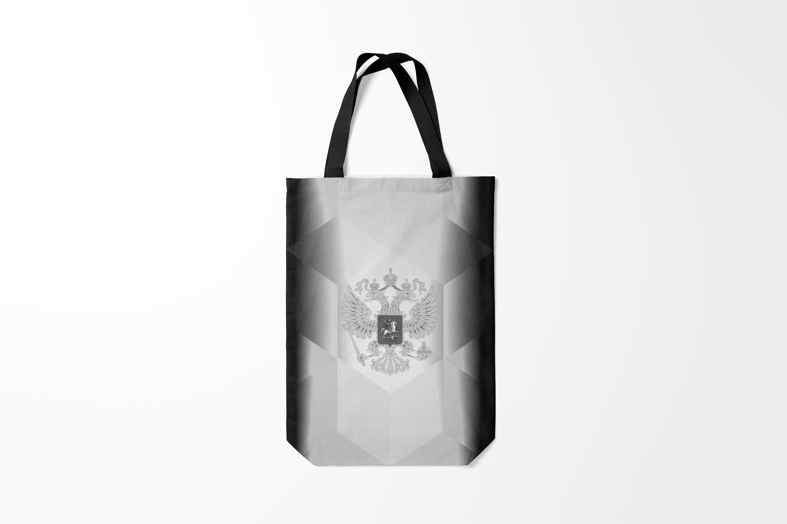 

Сумка шoппер унисекс Burnettie Я Русский RUSSIA Black Collection, серый, Я Русский RUSSIA Black Collection