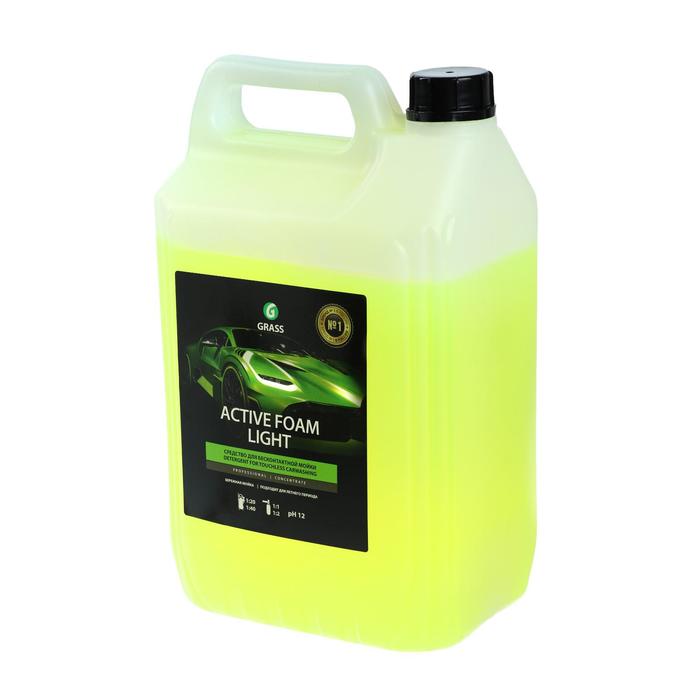 

Активная пена Grass Light с антикоррозионными добавками, для летней мойки, 5 л (1:20 - 1:4