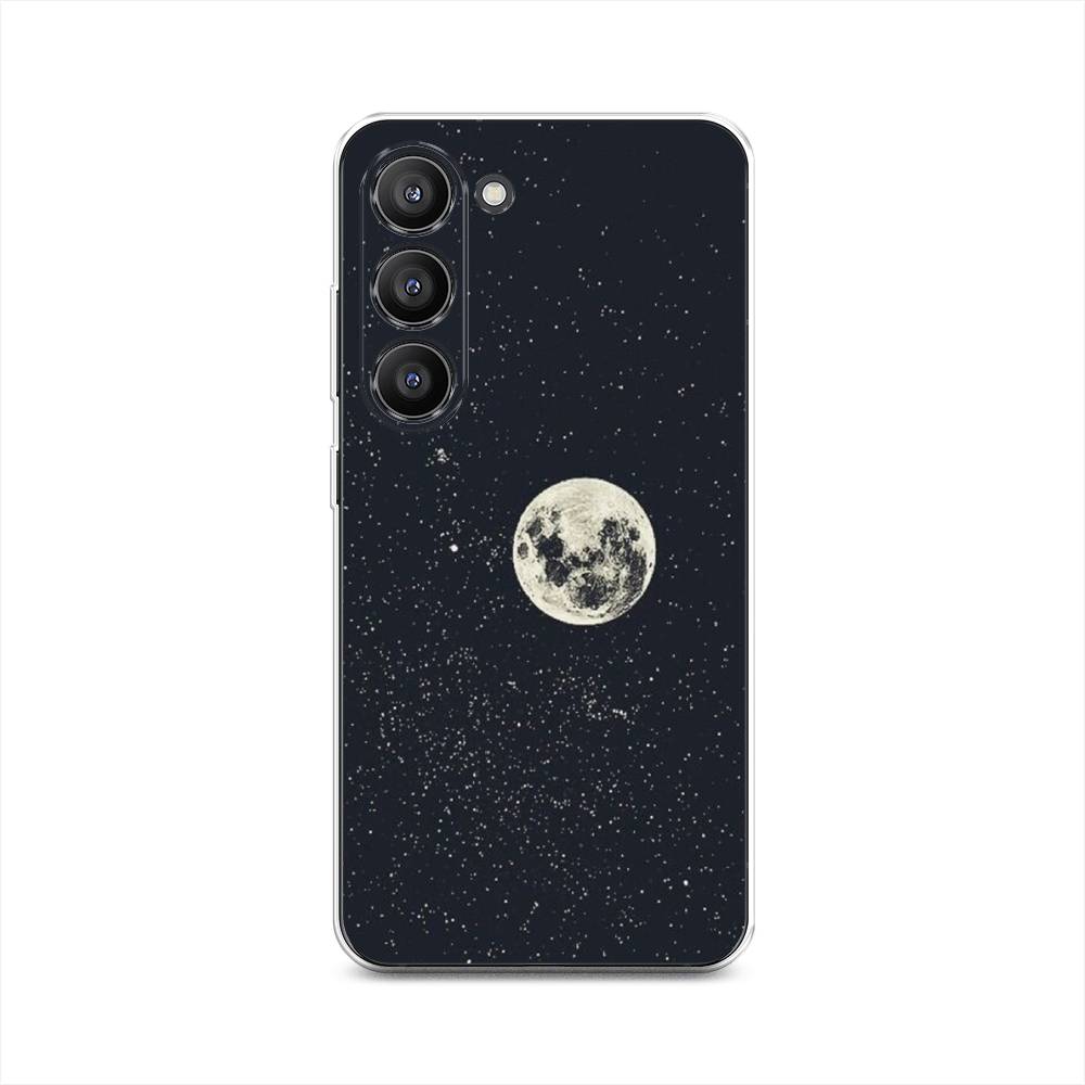

Чехол на Samsung Galaxy S23 5G "Полнолуние", Красный, 2107350-2