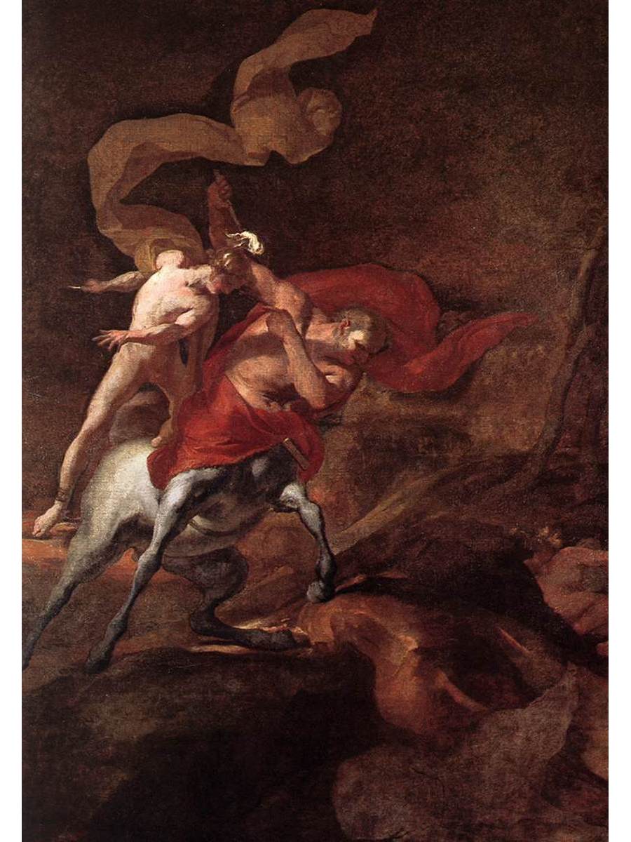

Постер DRABS A2 Пюже Пьер The Education of Achilles by Chiron
