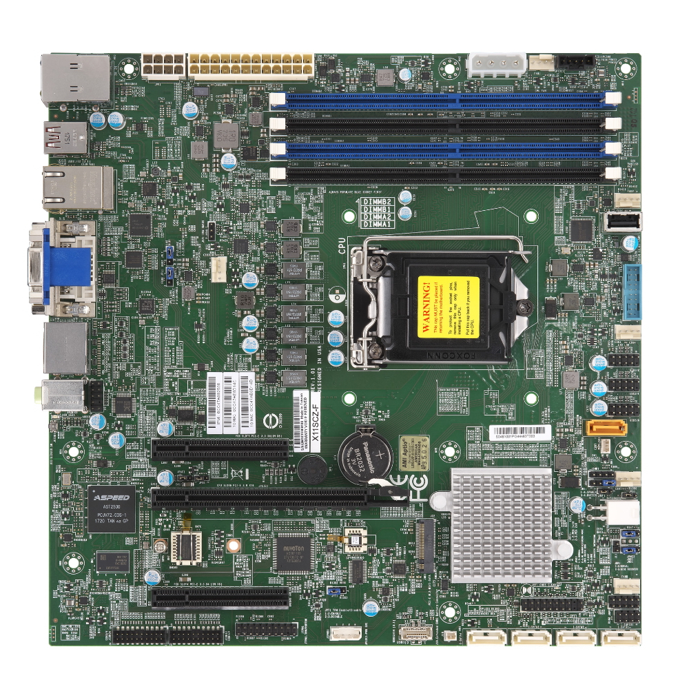 Материнская плата Supermicro (MBD-X11SCZ-F-B)