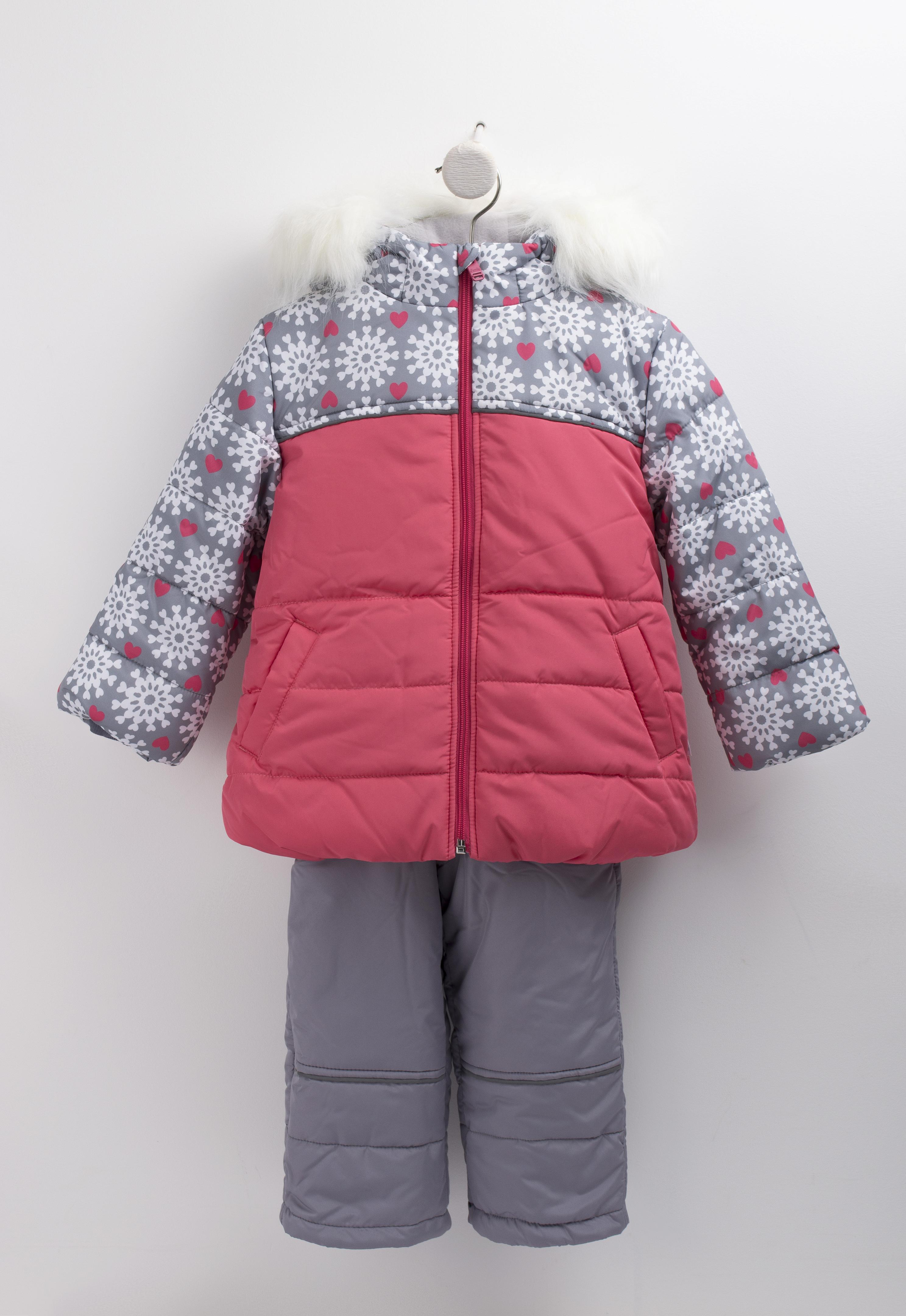 

Костюм Bembi для девочки куртка и полукомбинезон, коралловый, 98, КС562