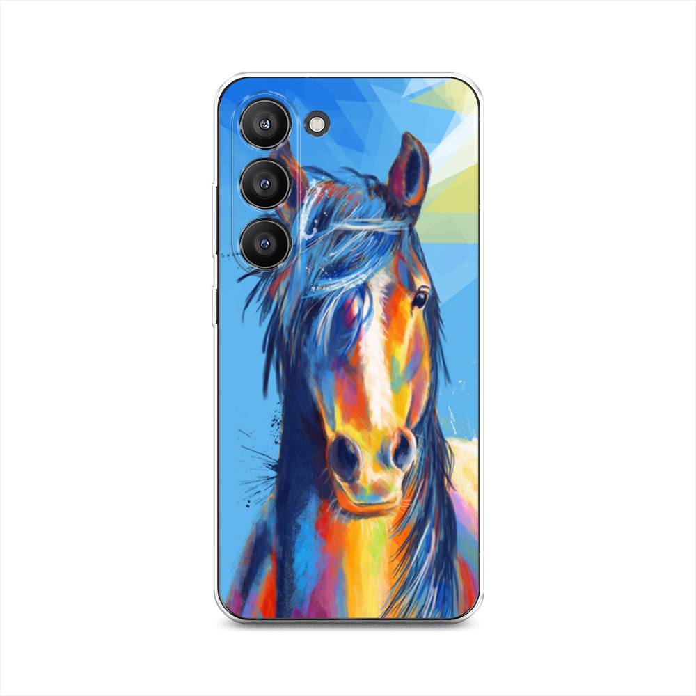 

Чехол на Samsung Galaxy S23 5G "Лошадь арт 3", 2107350-1