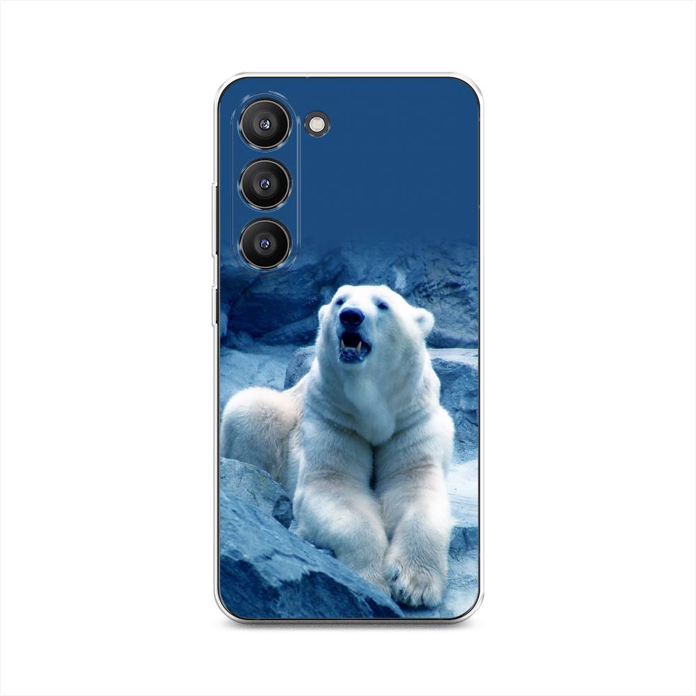 

Чехол на Samsung Galaxy S23 5G "Белый медведь", 2107350-1