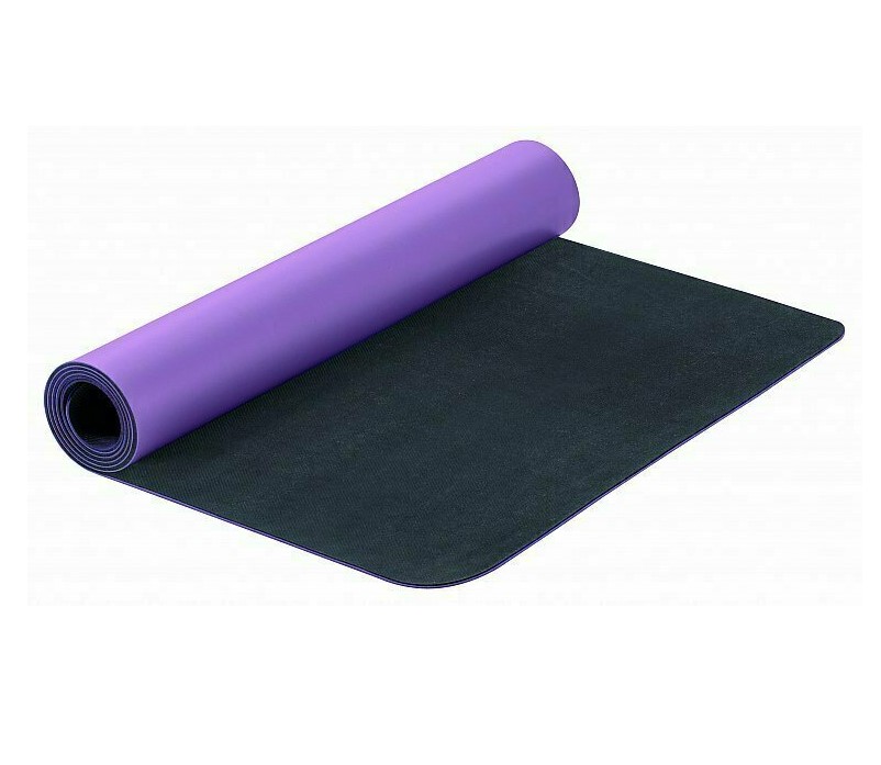 фото Коврик для йоги airex yoga eco grip mat фиолетовый 183 см, 4 мм