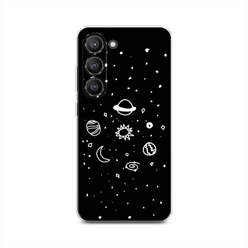 

Чехол на Samsung Galaxy S23 5G "Дудл солнечной системы", 2107350-2