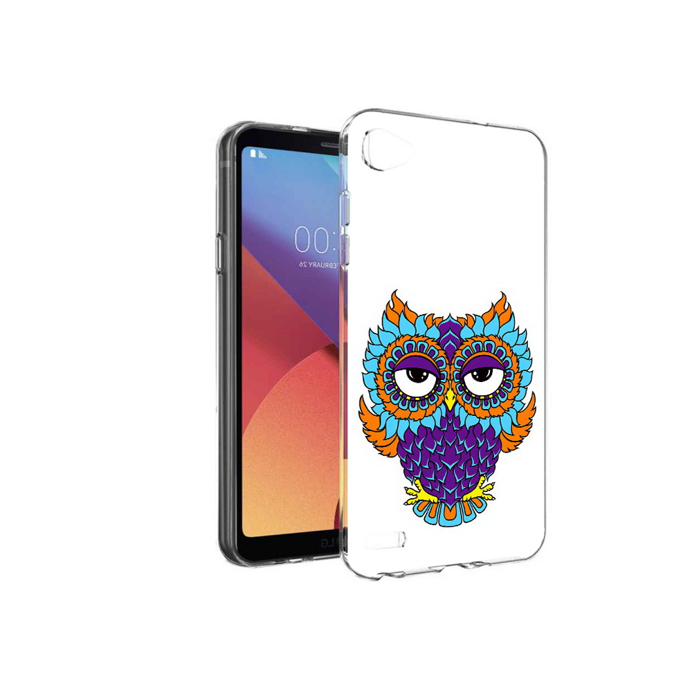 

Чехол MyPads Tocco для LG G6 mini Цветная сова, Прозрачный, Tocco