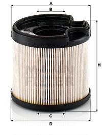 

Фильтр топливный MANN-FILTER PU922X, PU 922 X