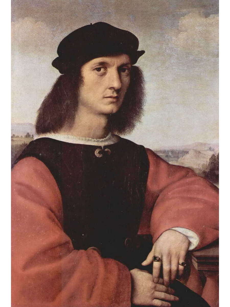 

Постер DRABS A2 Рафаэль Санти Портрет Аньело Дони [01]