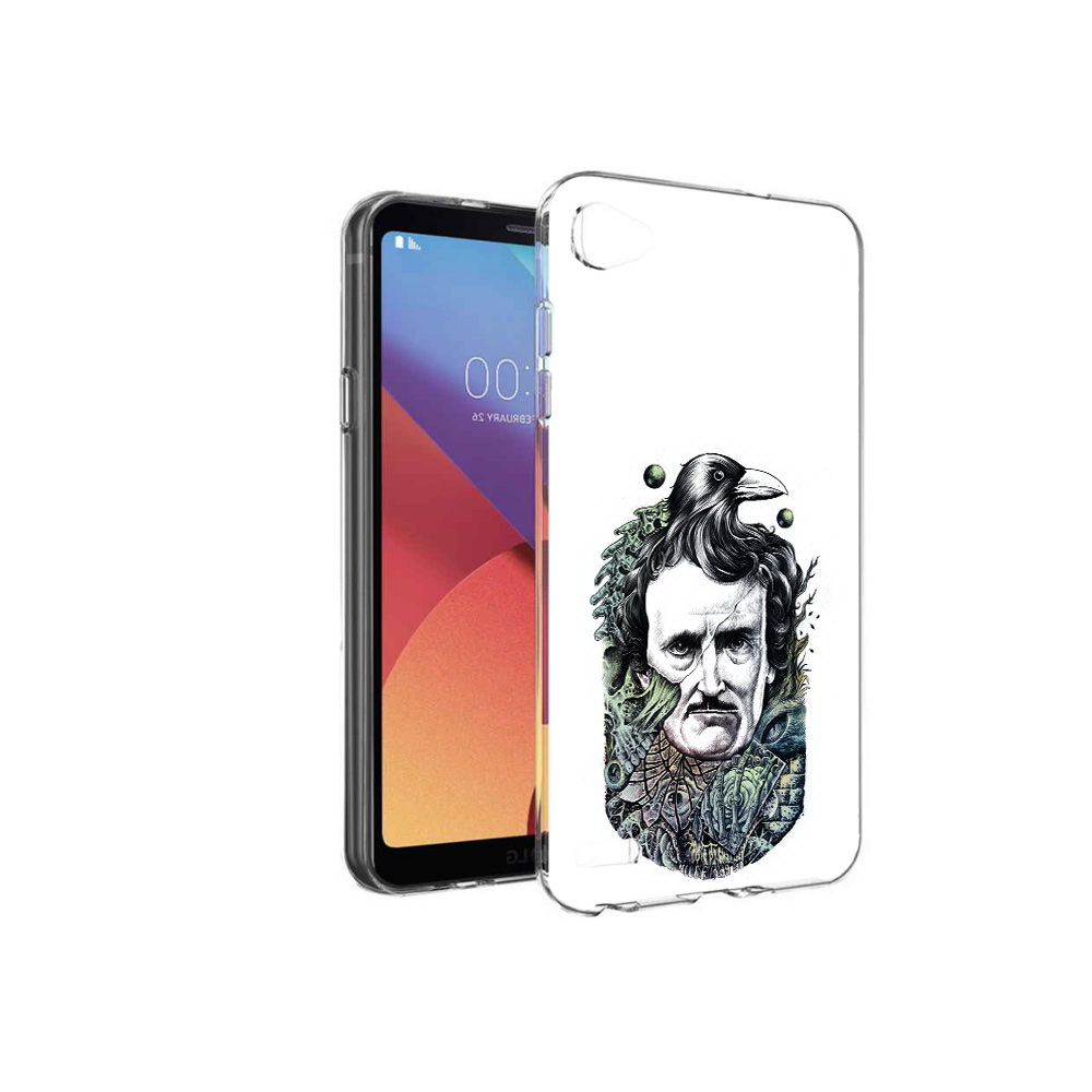 

Чехол MyPads Tocco для LG G6 mini Эдгар Аллан с вороном, Прозрачный, Tocco