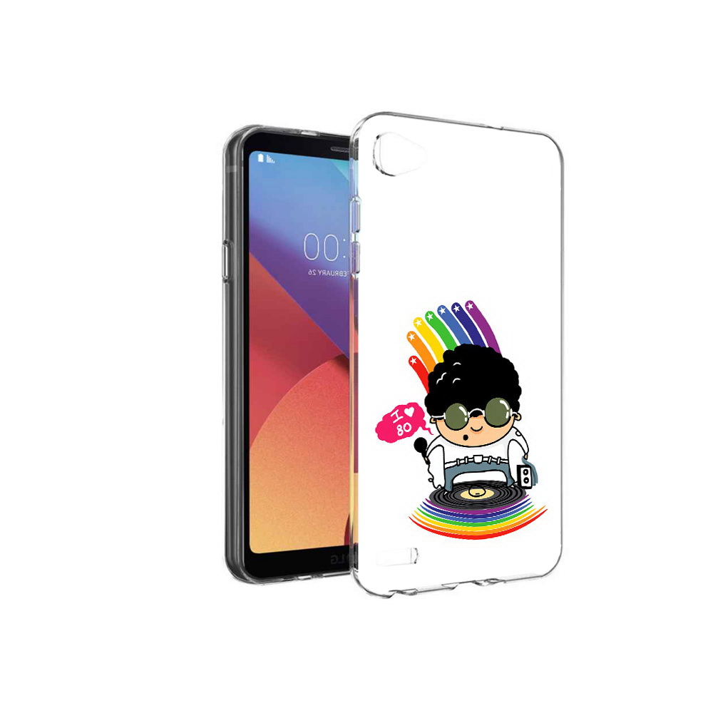 

Чехол MyPads Tocco для LG G6 mini Я люблю 80-е, Прозрачный, Tocco
