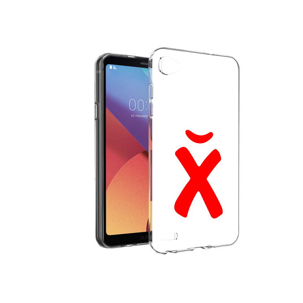 

Чехол MyPads Tocco для LG G6 mini абстракция буква х, Прозрачный, Tocco