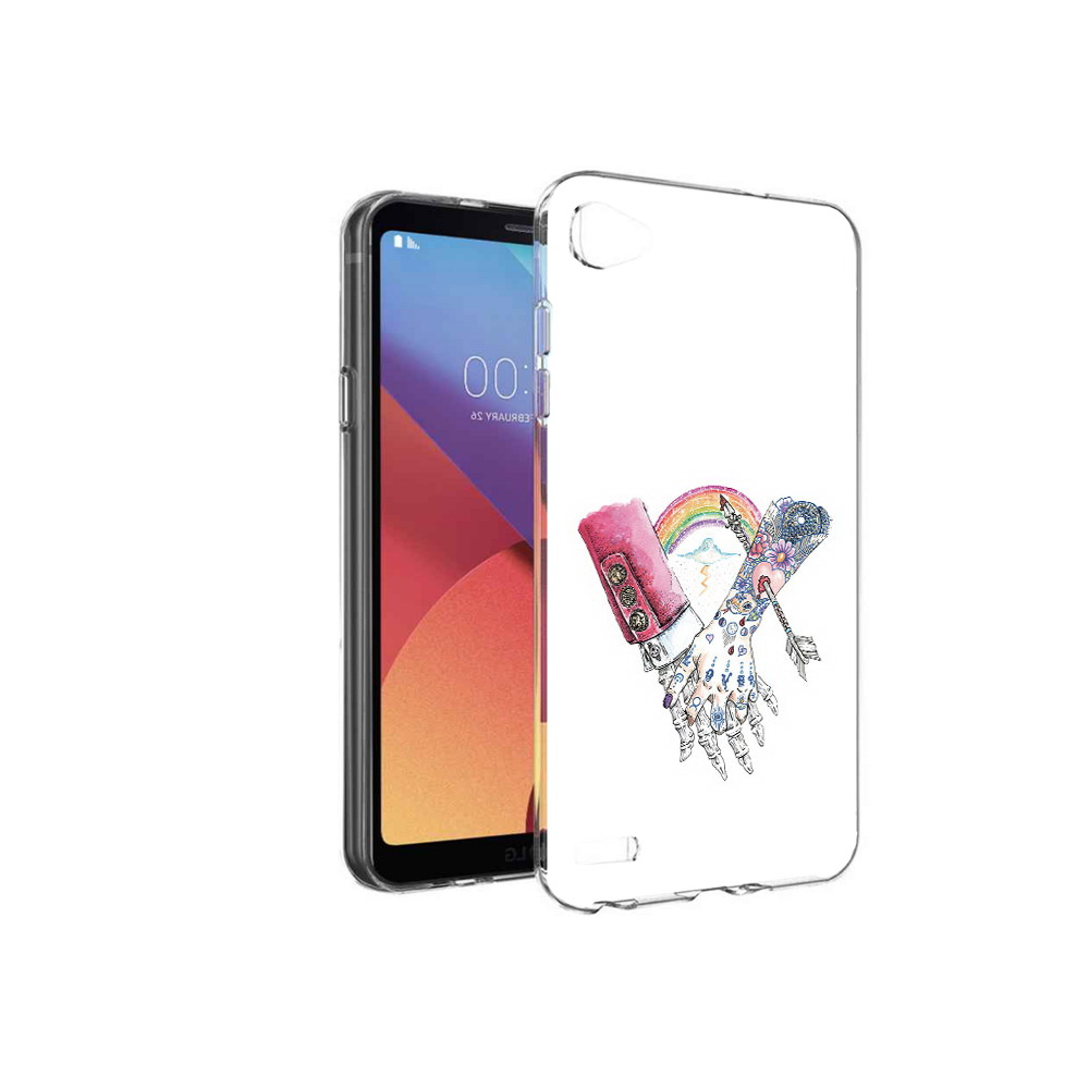 

Чехол MyPads Tocco для LG G6 mini абстракция руки в татуировках, Прозрачный, Tocco