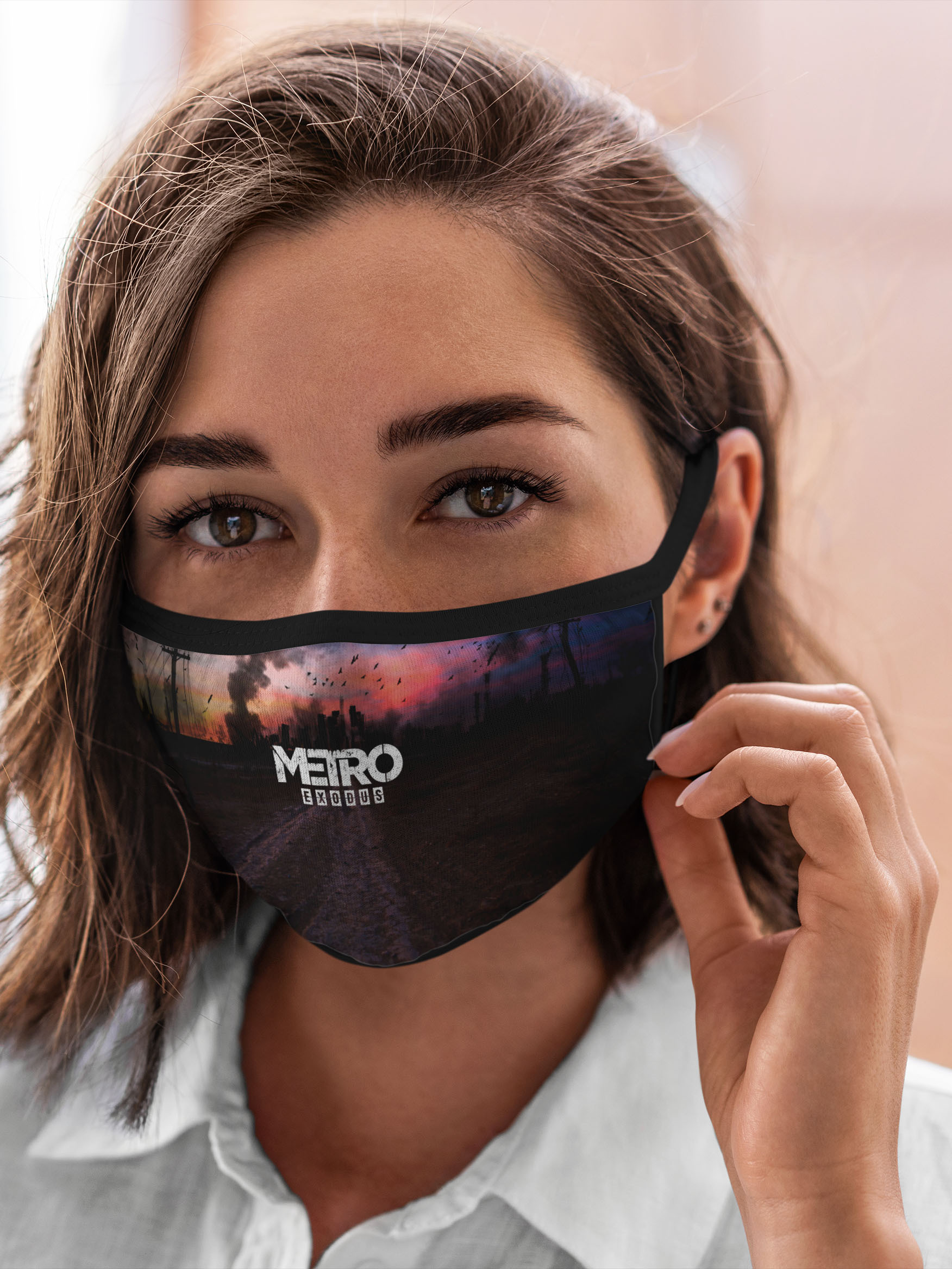 

Многоразовая маска унисекс Burnettie Metro Exodus, Разноцветный, Metro Exodus