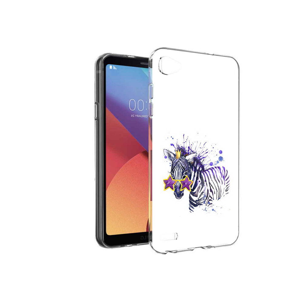 

Чехол MyPads Tocco для LG G6 mini акварельная зебра, Прозрачный, Tocco