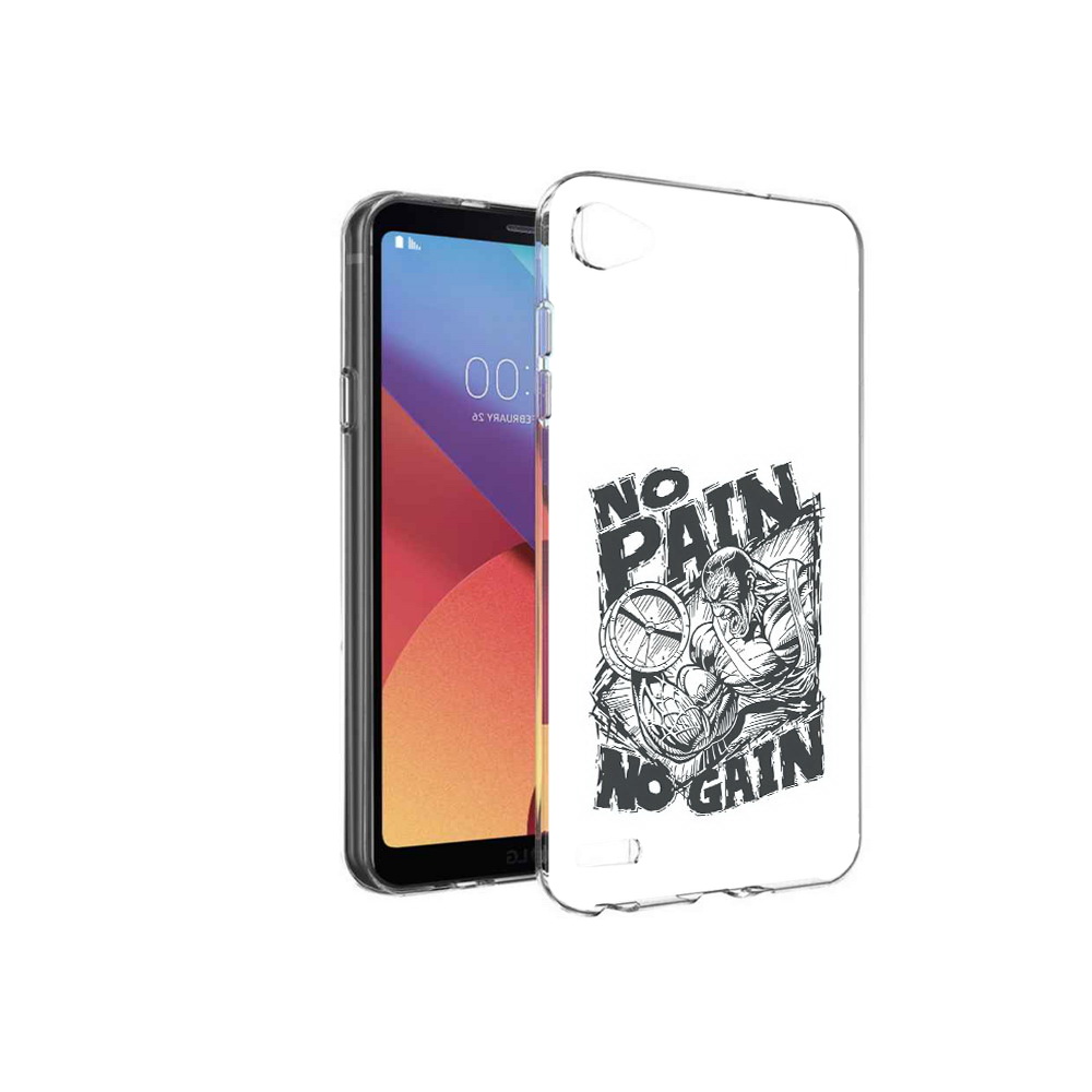 

Чехол MyPads Tocco для LG G6 mini бодибилдинг тяжелая работа, Прозрачный, Tocco