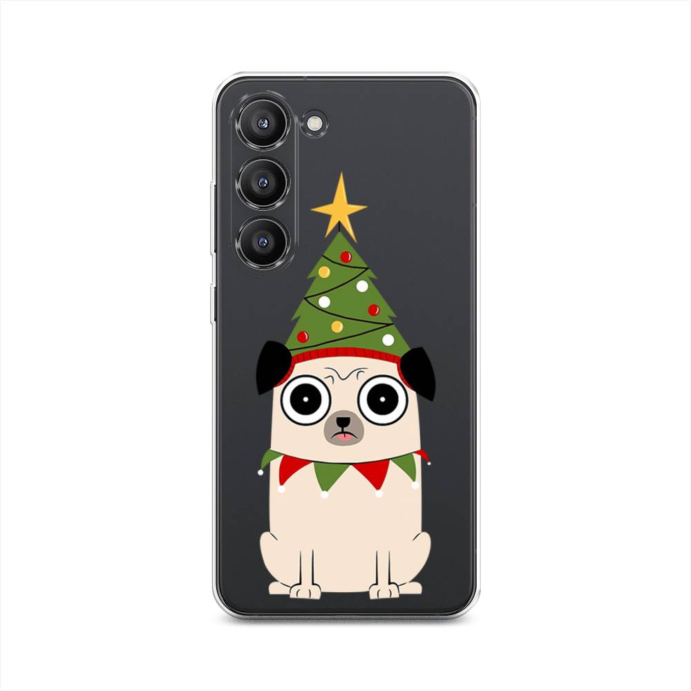 

Чехол на Samsung Galaxy S23 5G "Собачка с ёлочкой", 2107350-1