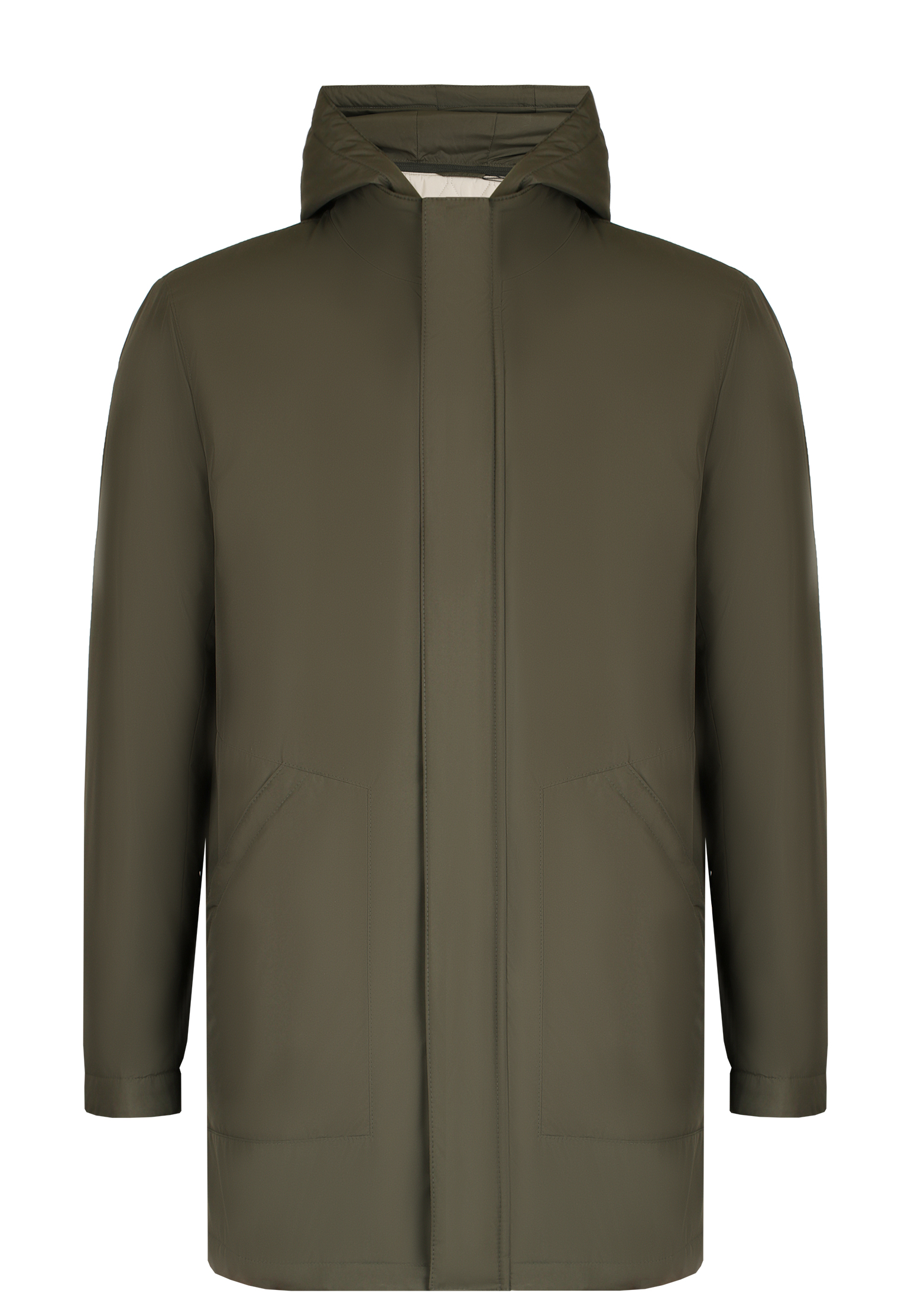 Куртка мужская Corneliani 149081 зеленая 50