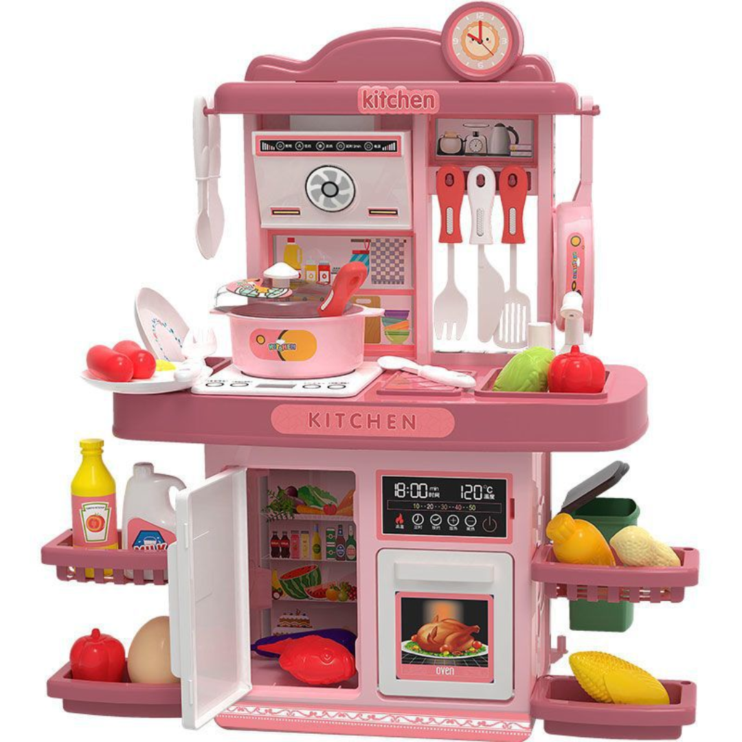 

Интерактивная кухня с водой, светом, звуками, посудой, продуктами, 35 пред. 11500033