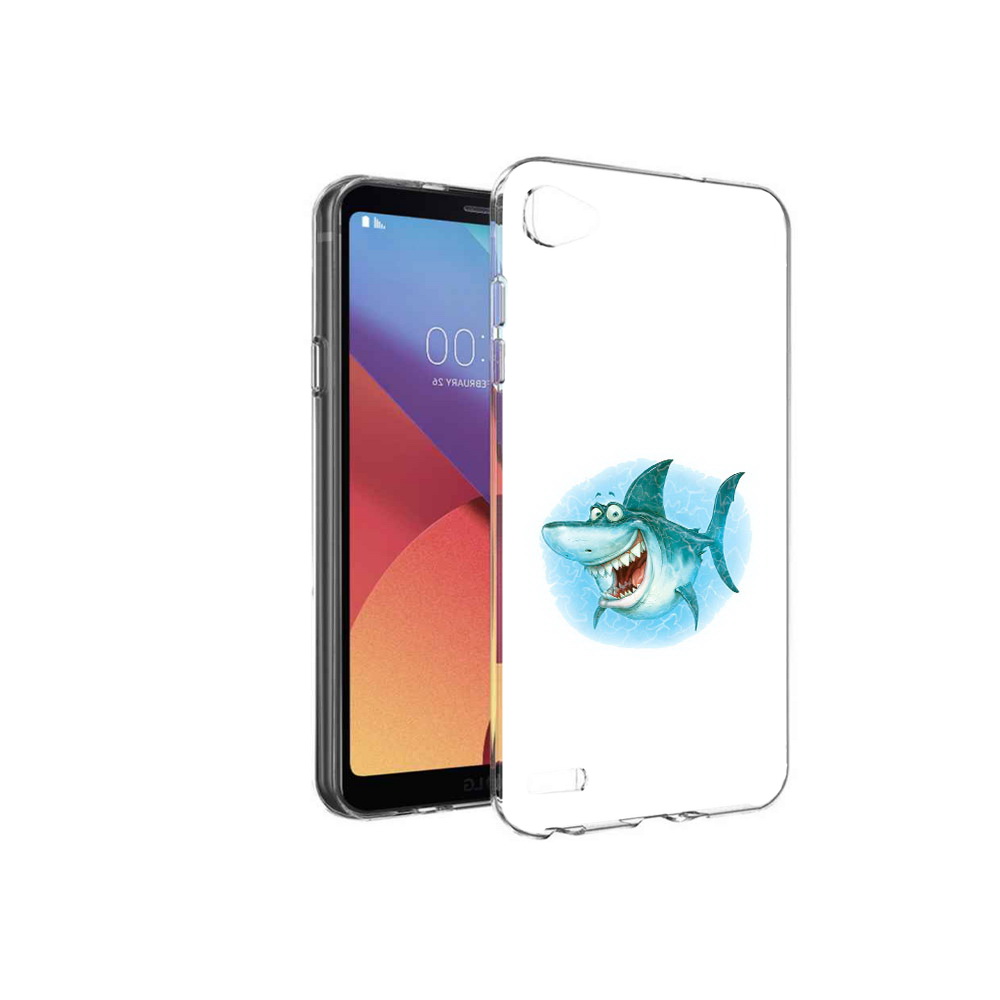 

Чехол MyPads Tocco для LG G6 mini веселая акула, Прозрачный, Tocco