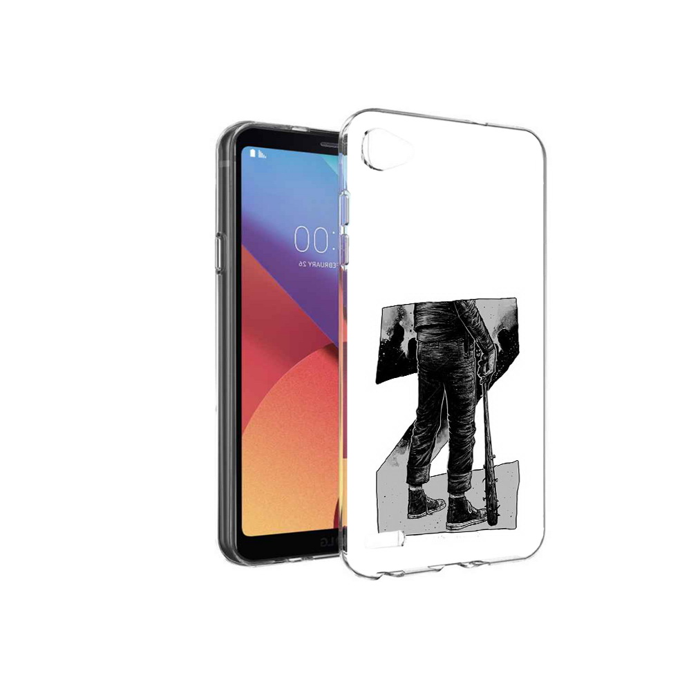 

Чехол MyPads Tocco для LG G6 mini воин черно белый, Tocco