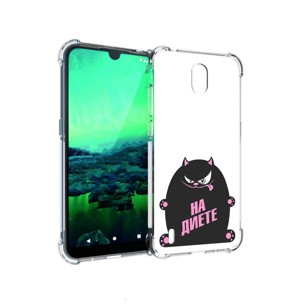 

Чехол MyPads Tocco для Nokia 1.3 на диете (PT227048.104.492), Прозрачный, Tocco