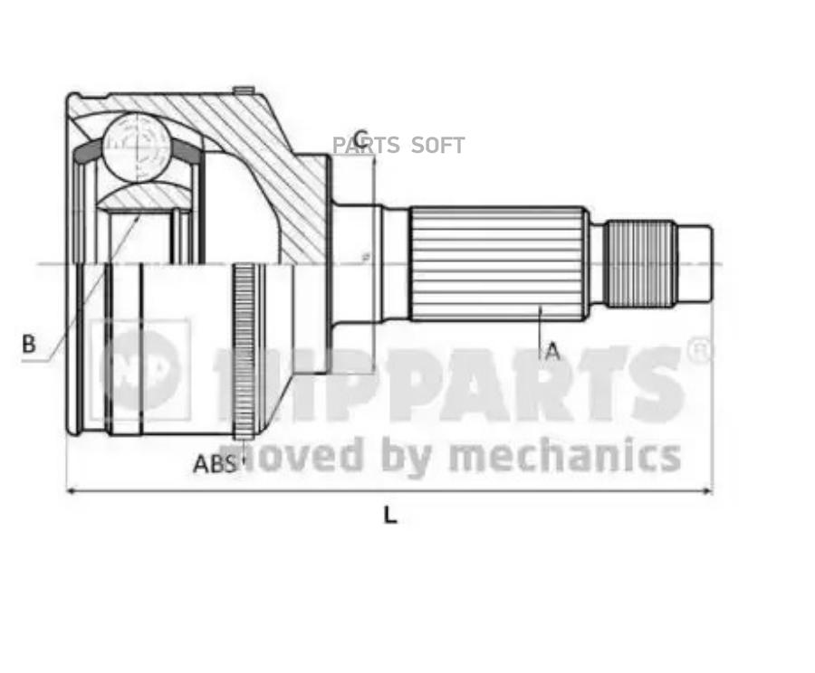 

Шрус Nipparts N2822143