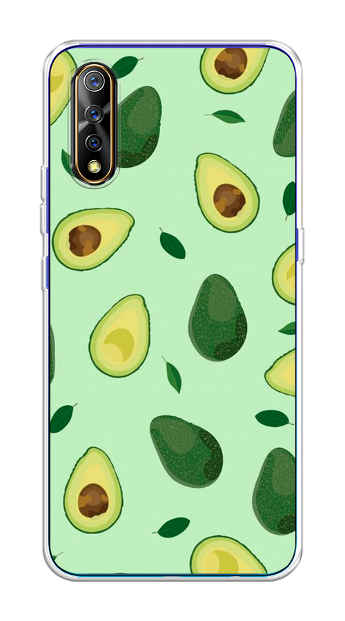 

Чехол на Vivo iQOO Neo/V17 Neo "Blue avocado", Коричневый;зеленый, 261250-1
