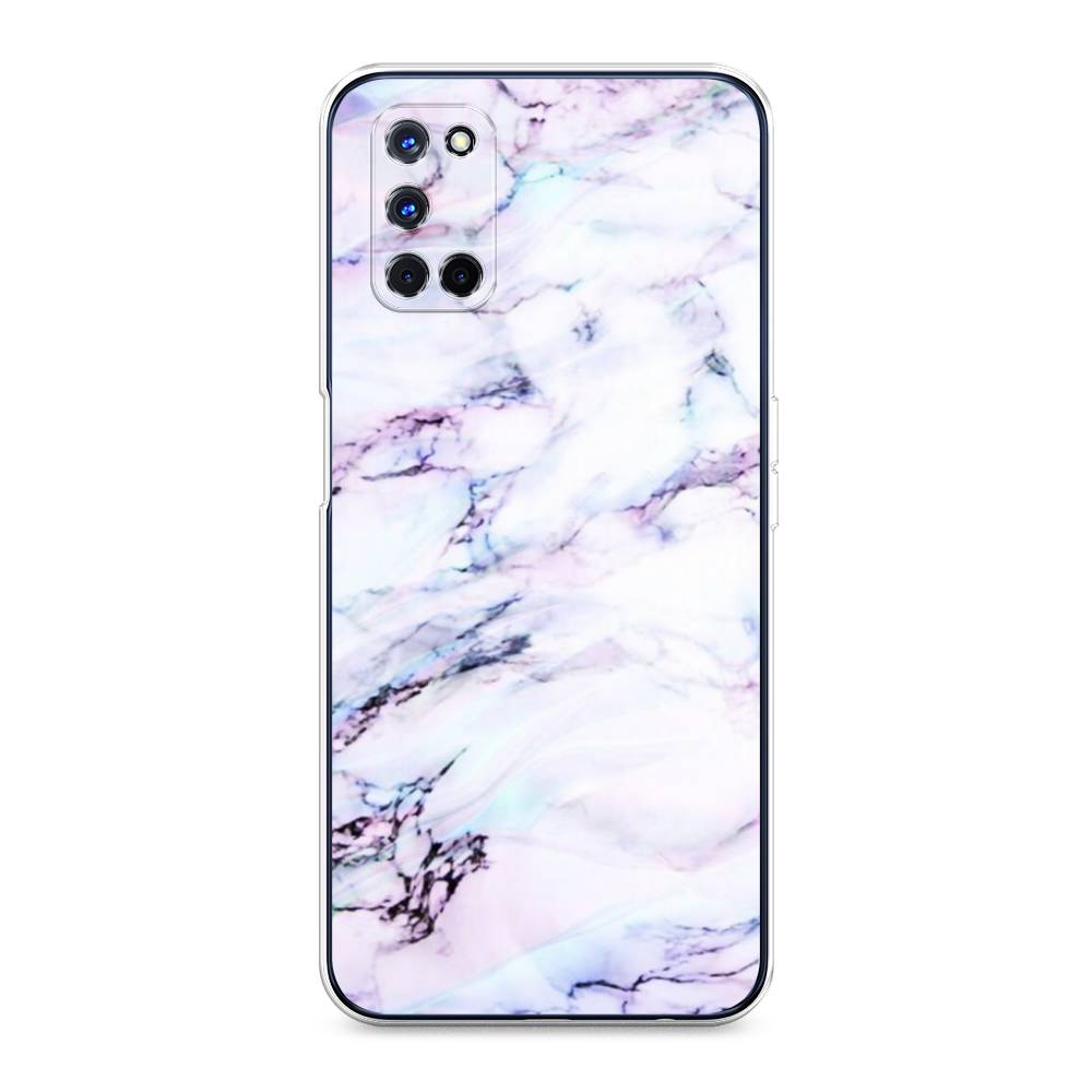 

Чехол для Oppo A52/A72 "Радужный мрамор", Серый;фиолетовый, 253150-3