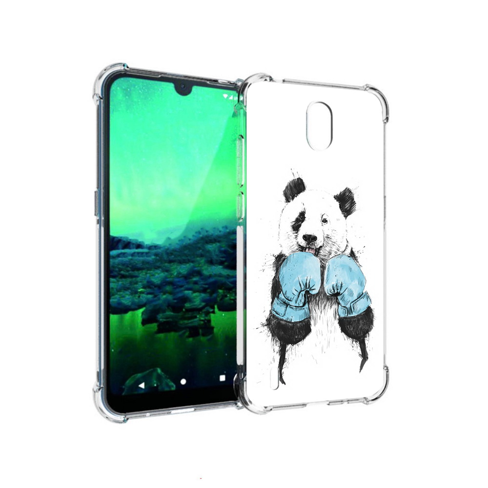 

Чехол MyPads Tocco для Nokia 1.3 панда боксер (PT227048.104.531), Прозрачный, Tocco