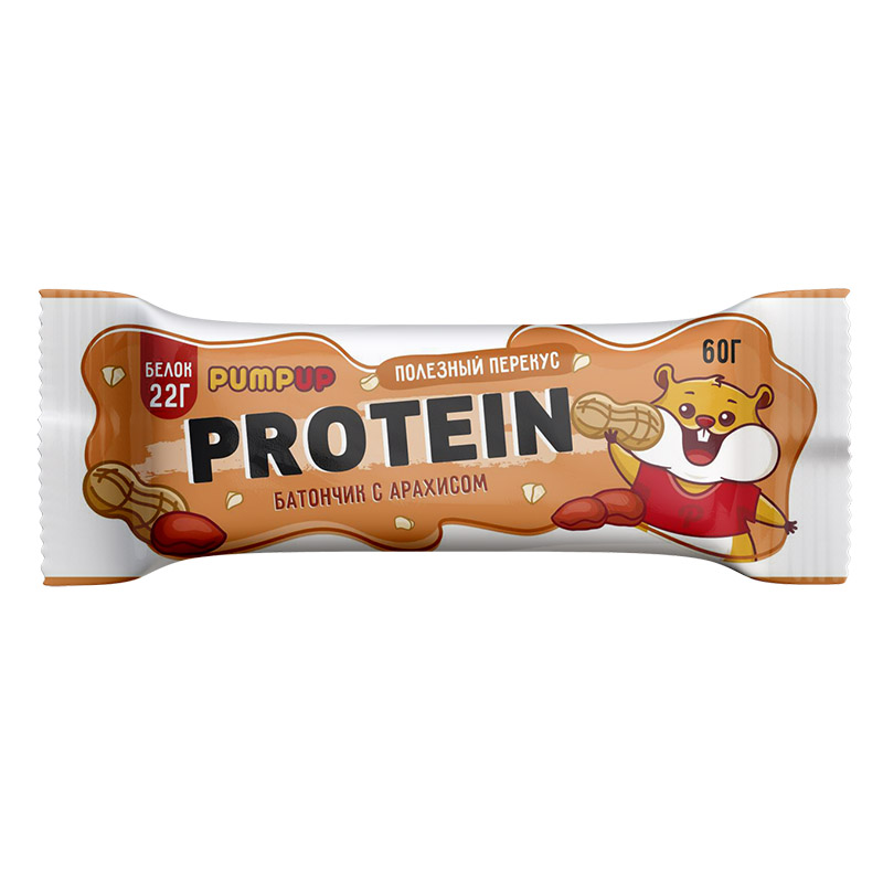 

PumpUp PROTEIN, 1 шт, вкус: арахис