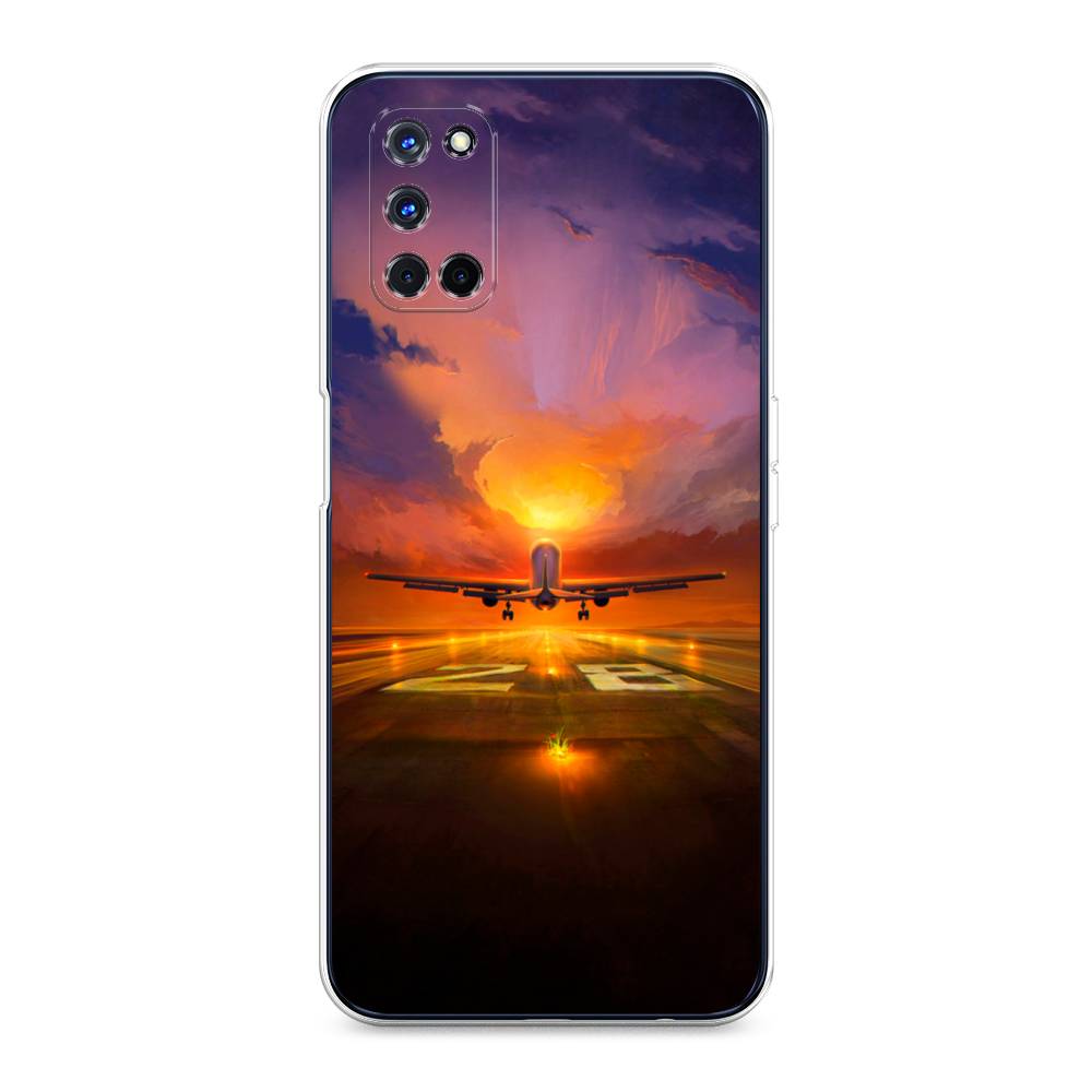 

Чехол для Oppo A52/A72 "Самолет на посадке", Оранжевый;синий, 253150-6