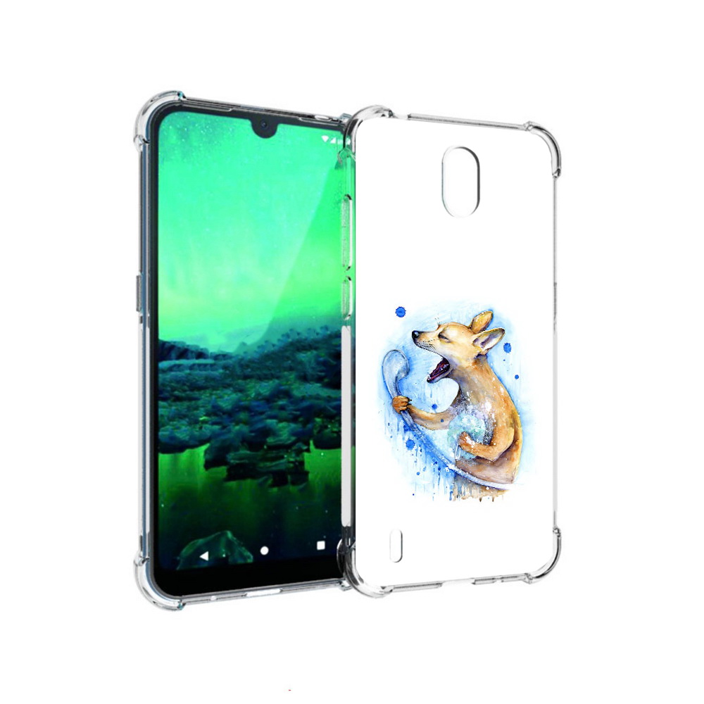 

Чехол MyPads Tocco для Nokia 1.3 пение в душе (PT227048.104.537), Прозрачный, Tocco