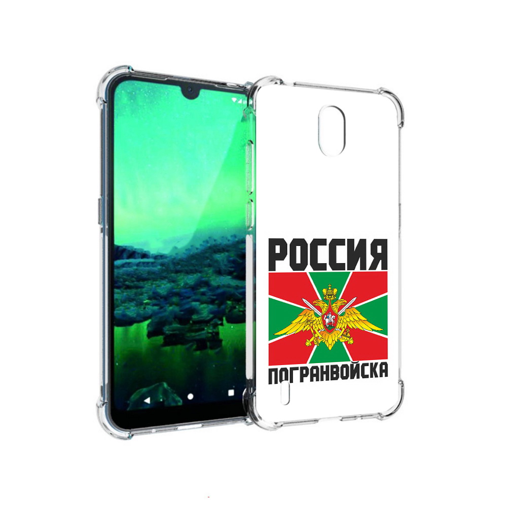 

Чехол MyPads Tocco для Nokia 1.3 погранвойска (PT227048.104.548), Прозрачный, Tocco